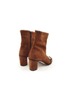 CHIARA RUST SUEDE LEATHER BOOTS (6,5cm)