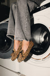 KIRA LEOPARD PRINT LEATHER LOAFERS